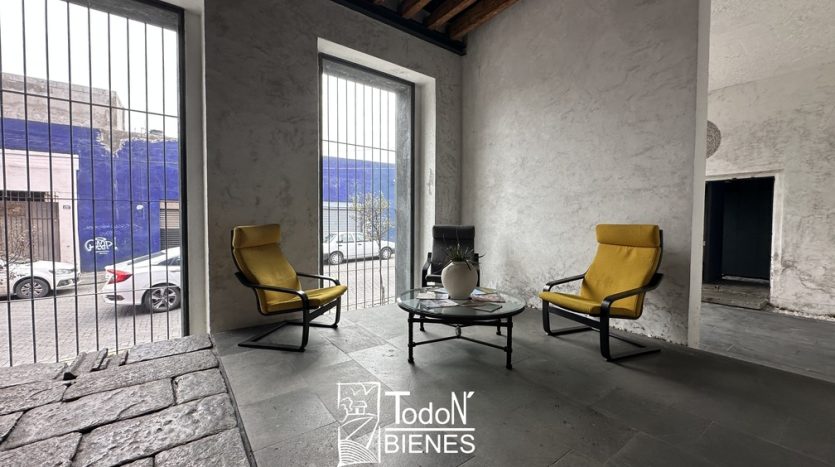 Venta de departamento loft la casa azul barrio de analco puebla