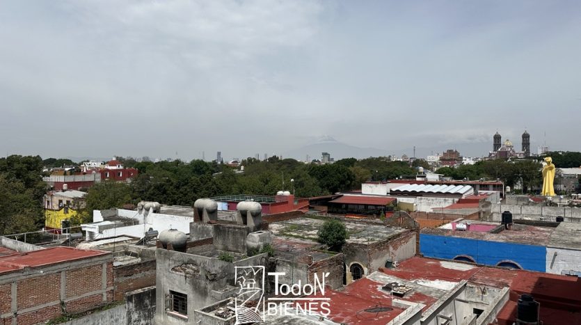 Venta de departamento loft la casa azul barrio de analco puebla