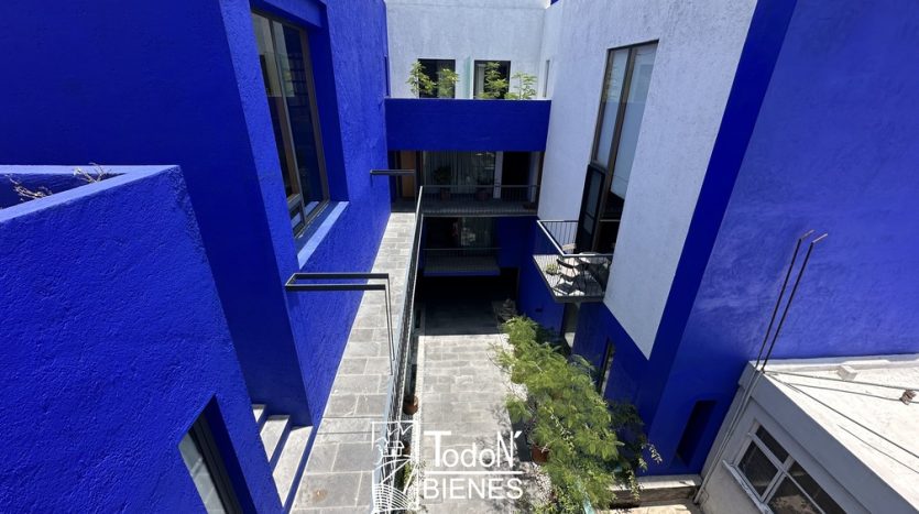 Venta de departamento loft la casa azul barrio de analco puebla